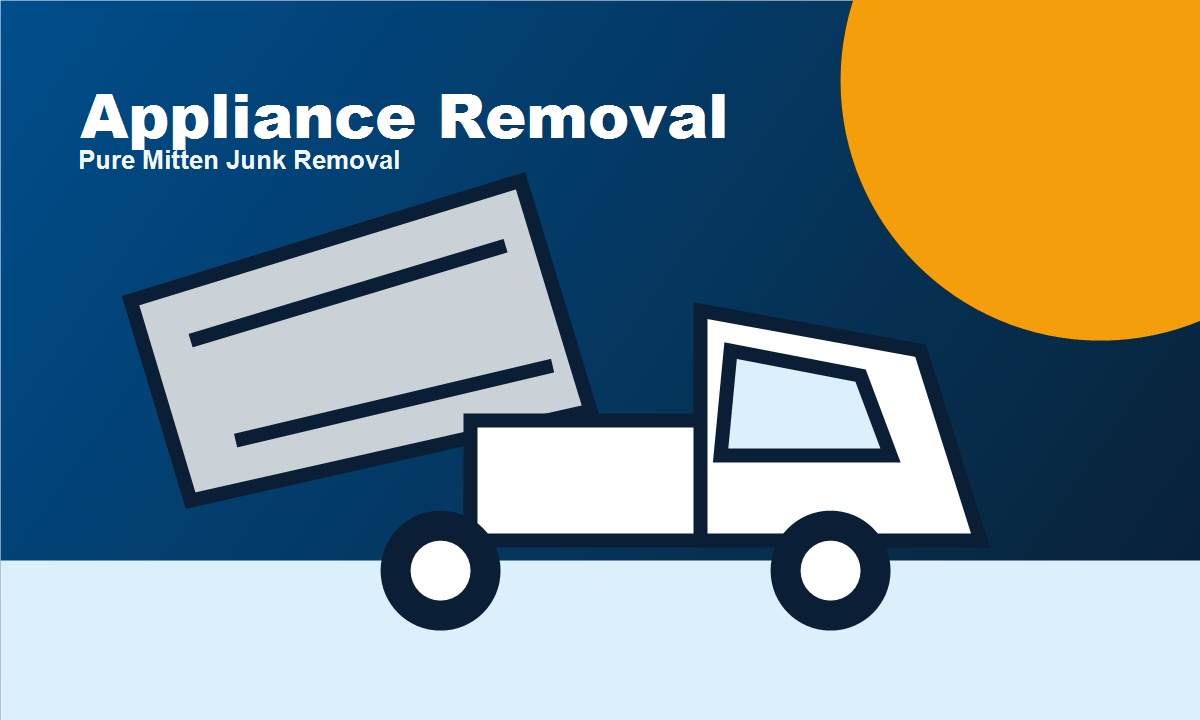 Appliance Removal by Pure Mitten Junk Removal