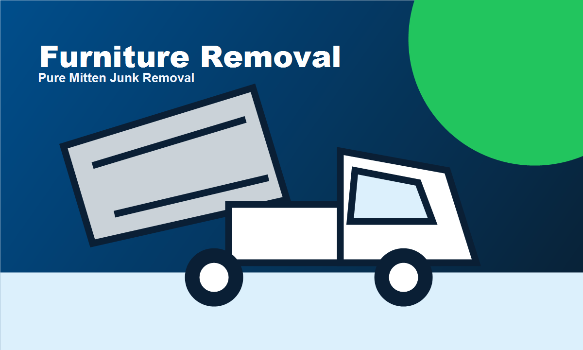 Furniture Removal by Pure Mitten Junk Removal